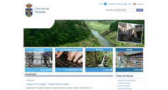 Desktop Screenshot of concelloparadela.es